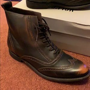 NEW IN BOX JD Fisk Men’s Leather Boots